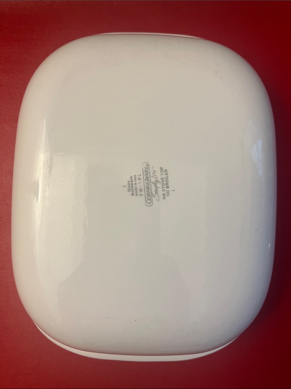 Simply Lite by CORNING CORELLE 11 1/5 x 8 5/8 x 2 1/2 - Picture 2 of 3